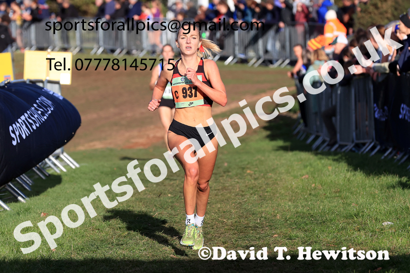 Senior Womens 2025 National Cross Country Relays, Berry Hill Park, Mansfield. Photo: David T. Hewitson/Sports for All Pics
